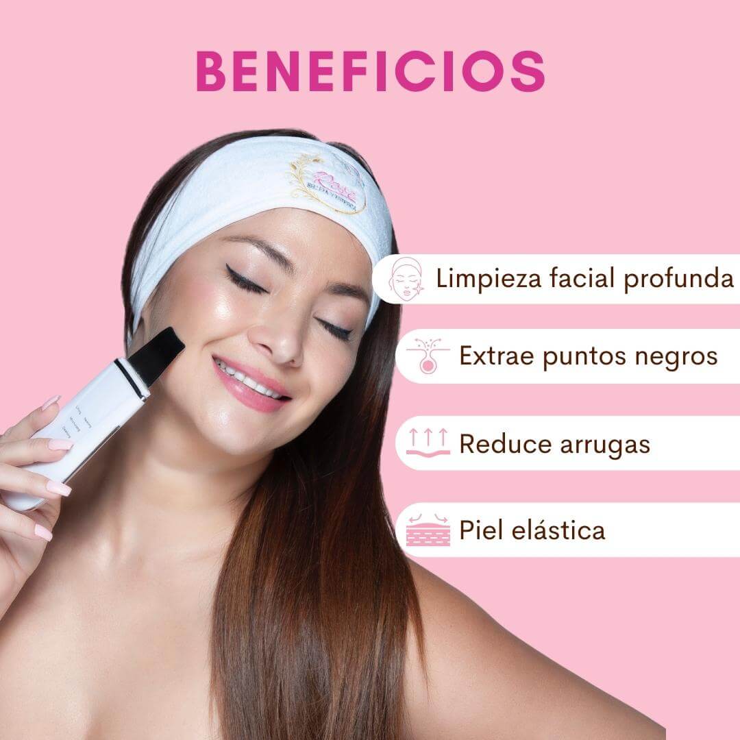 Limpiador Peeling Facial Ultrasónico