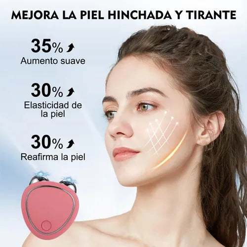 MASAJEADOR FACIAL CON MICROCORRIENTE