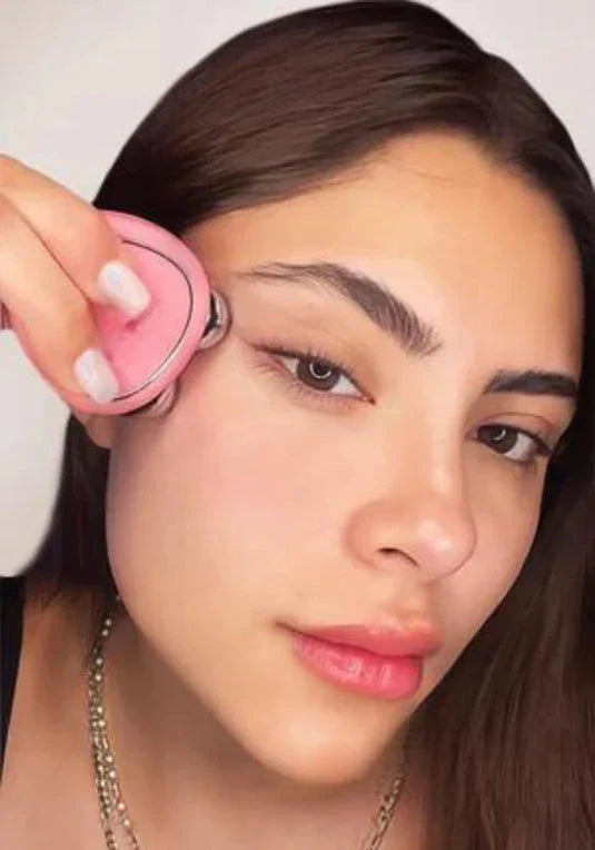 MASAJEADOR FACIAL CON MICROCORRIENTE