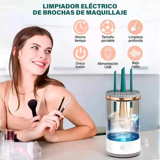 LAVADORA DE BROCHA DE MAQUILLAJE