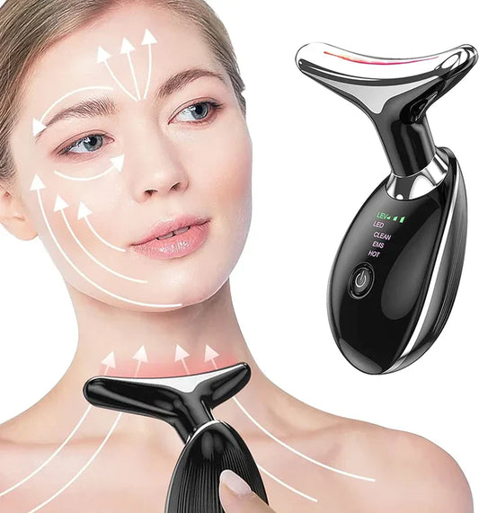 MASAJEADOR FACIAL CUELLO LED ANTIEDAD