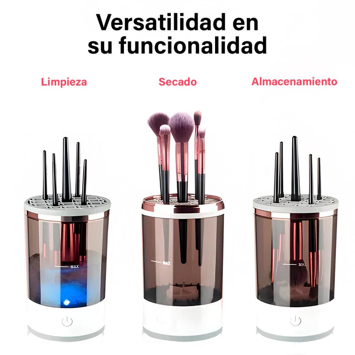 LAVADORA DE BROCHA DE MAQUILLAJE